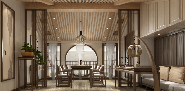 中国古典装饰元素在室内设计中的设计之美